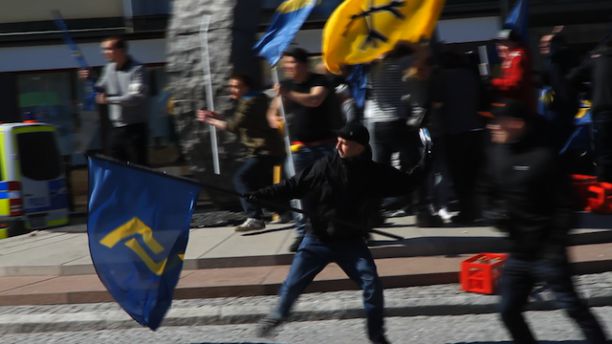 Protest švedskih fašista